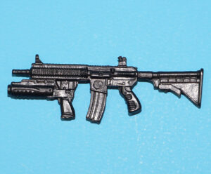 2011 GI JOE CRIMSON HORSEMAN v1 ORIGINAL SPARE PART RIFLE GUN HASBRO 25TH 50TH