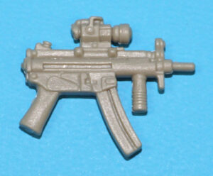 2012 GI JOE BEACHHEAD v16 ORIGINAL SPARE PART SUBMACHINE GUN HASBRO 25TH RETALIATION
