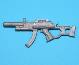 2012 GI JOE COBRA COMMANDER v49 ORIGINAL SPARE PART SUBMACHINE GUN HASBRO 25TH RETALIATION