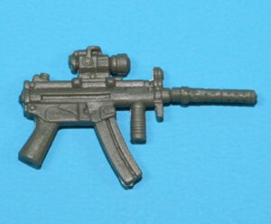 2013 GI JOE LADY JAYE v9 ORIGINAL SPARE PART SUBMACHINE GUN HASBRO 25TH RETALIATION