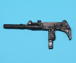 2012 GI JOE SNAKE EYES v62 ORIGINAL SPARE PART UZI GUN HASBRO 25TH RETALIATION