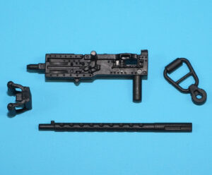 2013 GI JOE ROADBLOCK v24 2014 LEATHERNECK v9 ORIGINAL SPARE PART HEAVY MACHINE GUN HASBRO 25TH RETALIATION 50TH