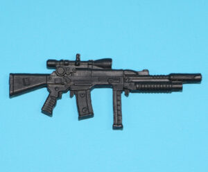 2014 GI JOE DANGER AT THE DOCKS NIGHT RAFT ORIGINAL SPARE PART RIFLE GUN HASBRO 25TH 50TH