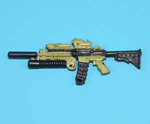 2014 GI JOE LADY JAYE v11 ORIGINAL SPARE PART RIFLE GUN HASBRO 25TH 50TH
