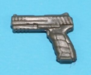 2014 GI JOE DAVID ‘OZONE’ KUNITZ v5 ZOMBIE INITIATIVE ORIGINAL SPARE PART PISTOL GUN HASBRO 25TH CON