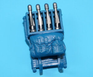 2015 GI JOE BAZOOKA v4 ORIGINAL SPARE PART BACKPACK & MISSILES HASBRO 25TH 50TH