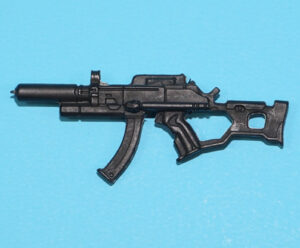 2015 GI JOE ELITE HORSEMAN v1 DESERT DUEL ORIGINAL SPARE PART SUBMACHINE GUN HASBRO 25TH CON