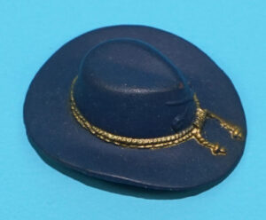 2008 GI JOE WILD BILL v11 ORIGINAL SPARE PART HAT HASBRO 25TH