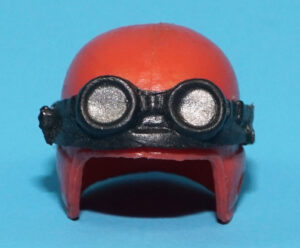 2011 GI JOE CRAZY LEGS v3 ORIGINAL SPARE PART HELMET & GOGGLES HASBRO 25TH POC