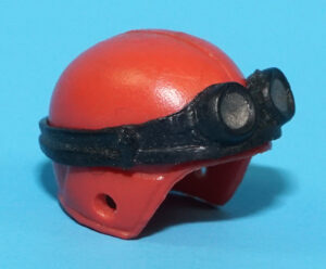 2011 GI JOE CRAZY LEGS v3 ORIGINAL SPARE PART HELMET & GOGGLES HASBRO 25TH POC