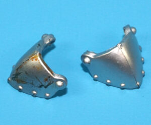 2008 GI JOE TOMAX & XAMOT v6 ORIGINAL PARE PART SHOULDER PADS HASBRO 25TH