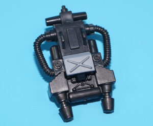 2008 GI JOE COBRA EEL v4 ORIGINAL SPARE PART BACKPACK HASBRO 25TH