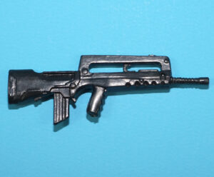 2008 GI JOE DUSTY v12 ORIGINAL SPARE PART MACHINE GUN HASBRO 25TH