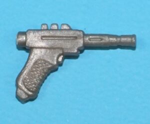 2009 GI JOE LAMPREY v5 DEFENSE OF COBRA ISLAND ORIGINAL SPARE PART PISTOL GUN HASBRO 25TH