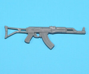 2008 GI JOE SNOW SERPENT v8 TROOPER v9 OFFICER v1 ORIGINAL SPARE PART RIFLE GUN HASBRO 25TH