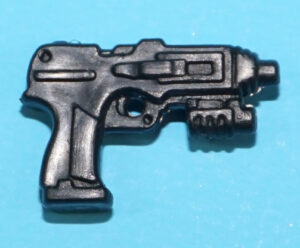2009 GI JOE ROC M.A.R.S. INDUESTRIES OFFICER v1 TROOPER v1 ORIGINAL SPARE PART PISTOL GUN HASBRO TRU