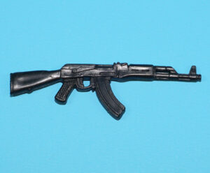 2008 GI JOE COBRA OFFICER v6 v8 2009 STINGER DRIVER v2 ORIGINAK SPARE PART AK47 RIFLE GUN HASBRO 25TH