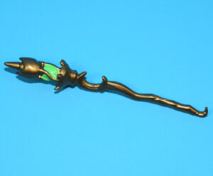 2005 GI JOE COBRA COMMANDER v20 ORIGINAL SPARE PART STAFF HASBRO