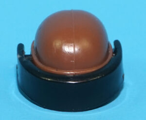 2009 GI JOE ROC SGT. THUNDERBLAST v1 ORIGINAL SPARE PART HELMET & VISOR HASBRO