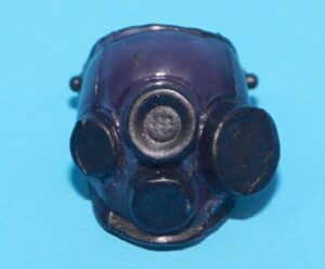 2011 GI JOE COBRA SHOCK TROOPER v1 ORIGINAL SPARE PART GAS MASK HASBRO 25TH POC