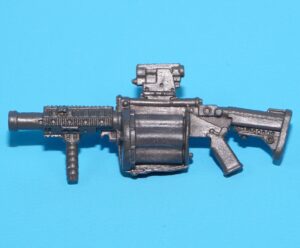 2017 GI JOE BIG LOB v2 ORIGINAL SPARE PART GRENADE LAUNCHER HASBRO 25TH CLUB FSS