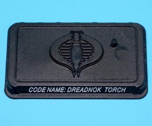 2008 GI JOE DREADNOK TORCH v2 2009 v3 ORIGINAL SPARE PART FIGURE STAND HASBRO 25TH