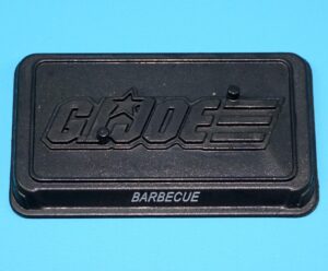 2011 GI JOE GABRIEL ‘BARBECUE’ KELLY v6 ORIGINAL SPARE PART FIGURE STAND HASBRO 25TH 30TH