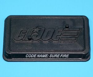 2013 GI JOE SURE FIRE v3 ORIGINAL SPARE PART FIGURE STAND HASBRO 25TH CLUB FSS