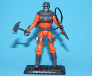 2008 GI JOE BARBECUE v4 100% COMPLETE C9 HASBRO 25TH ANNIVERSARY