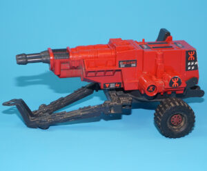 1984 GI JOE ACTION FORCE RED SHADOWS LASER EXTERMINATOR NEAR COMPLETE PALITOY
