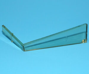 1985 GI JOE COBRA MORAY HYDROFOIL ORIGINAL SPARE PART WINDSHIELD GLASS WINDOW (R) HASBRO