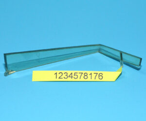 1985 GI JOE COBRA MORAY HYDROFOIL ORIGINAL SPARE PART WINDSHIELD GLASS WINDOW (R) HASBRO