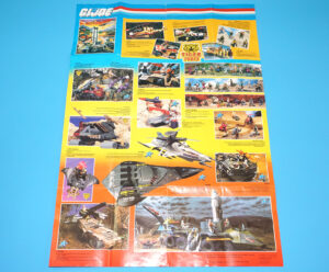 1988 GI JOE WARTHOG A.I.F.V. SPARE BLUEPRINT INSTRUCTIONS EURO TIGER FORCE BENELUX HASBRO