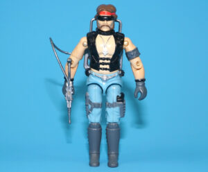 1985 GI JOE TORCH v1 100% COMPLETE C9+ HASBRO