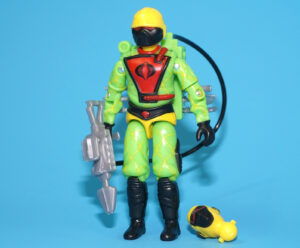 2025 GI JOE TECHNO VIPER COBRA PYTHON PATROL BARBECUE 100% COMPLETE BLACK MAJOR CUSTOM