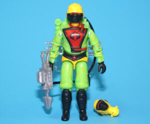 2025 GI JOE TECHNO VIPER COBRA PYTHON PATROL BARBECUE 100% COMPLETE BLACK MAJOR CUSTOM