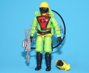 2025 GI JOE TECHNO VIPER COBRA PYTHON PATROL BARBECUE 100% COMPLETE BLACK MAJOR CUSTOM