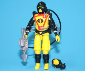 2025 GI JOE TECHNO VIPER COBRA SECTO BUGG TROOPER BARBECUE 100% COMPLETE BLACK MAJOR CUSTOM