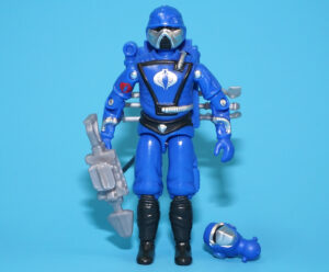 2025 GI JOE TECHNO VIPER COBRA BATTLEFIELD TROOPER BARBECUE 100% COMPLETE BLACK MAJOR CUSTOM