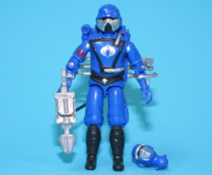 2025 GI JOE TECHNO VIPER COBRA BATTLEFIELD TROOPER BARBECUE 100% COMPLETE BLACK MAJOR CUSTOM