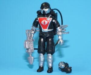 2025 GI JOE TECHNO VIPER COBRA ELITE TROOPER BARBECUE 100% COMPLETE BLACK MAJOR CUSTOM