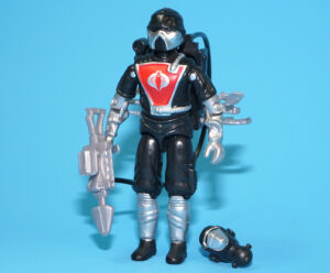 2025 GI JOE TECHNO VIPER COBRA ELITE TROOPER BARBECUE 100% COMPLETE BLACK MAJOR CUSTOM