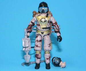 2025 GI JOE TECHNO VIPER COBRA DESERT WARFARE BARBECUE 100% COMPLETE BLACK MAJOR CUSTOM READ