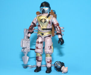 2025 GI JOE TECHNO VIPER COBRA DESERT WARFARE BARBECUE 100% COMPLETE BLACK MAJOR CUSTOM READ