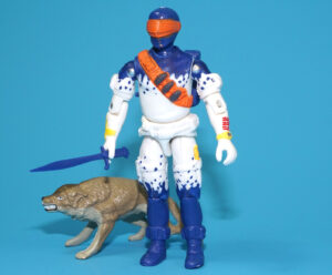 2025 GI JOE SNAKE EYES v2 ARCTIC ASSAULT NEAR COMPLETE BLACK MAJOR CUSTOM