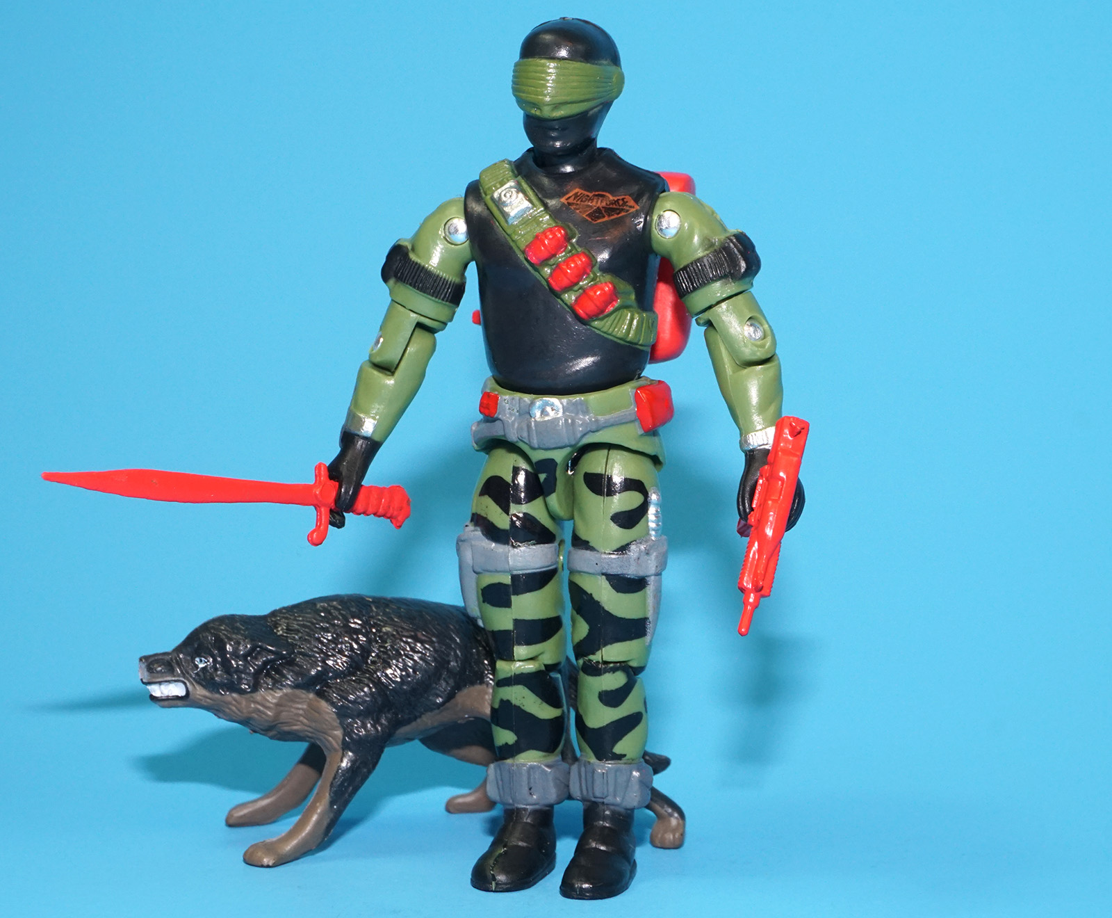 2025 GI JOE SNAKE EYES v2 NIGHT FORCE 100% COMPLETE BLACK MAJOR CUSTOM - Image 2