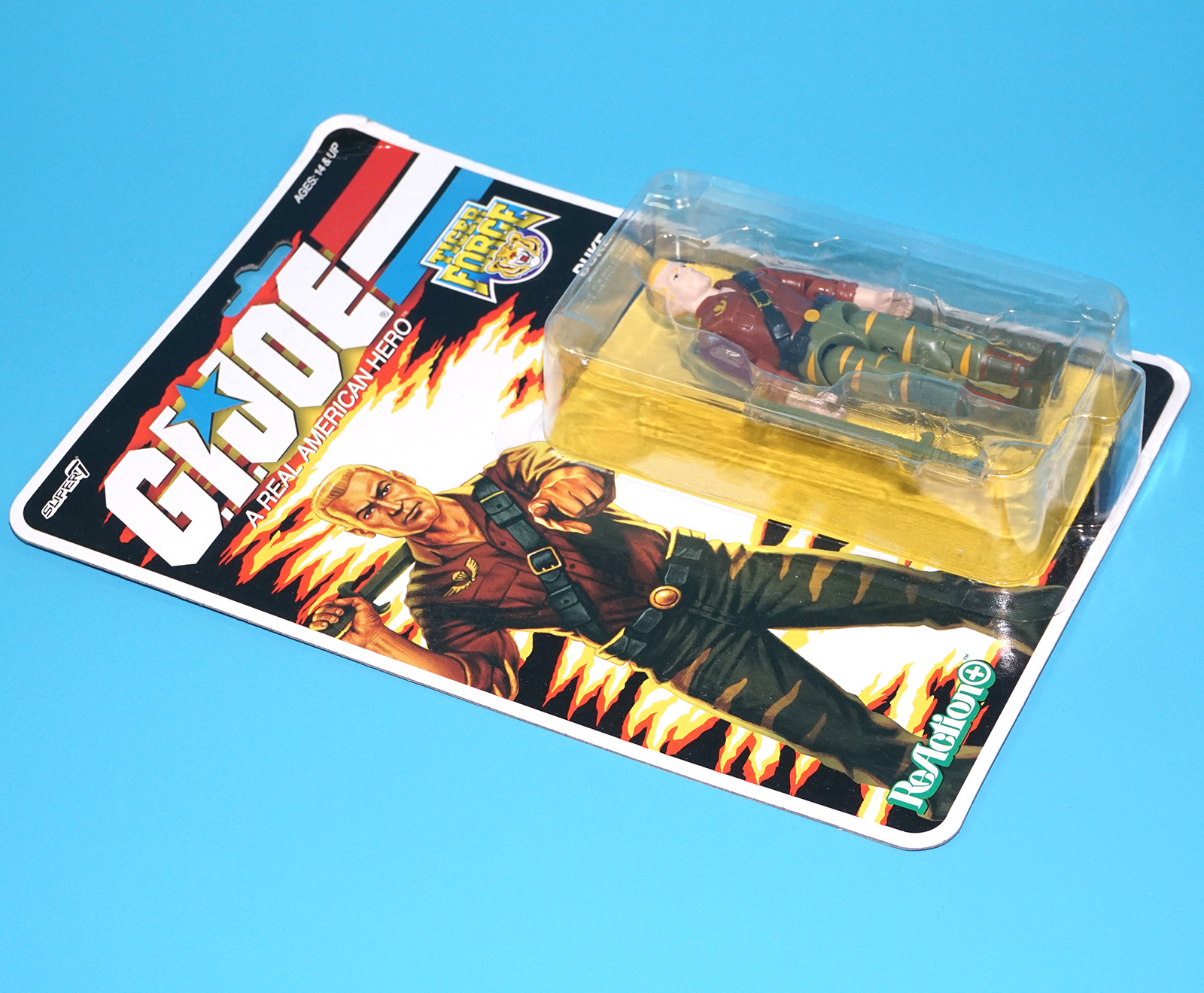 2025 GI JOE REACTION FIGURES TIGER FORCE DUKE MOC MOSC SUPER7 - Image 3