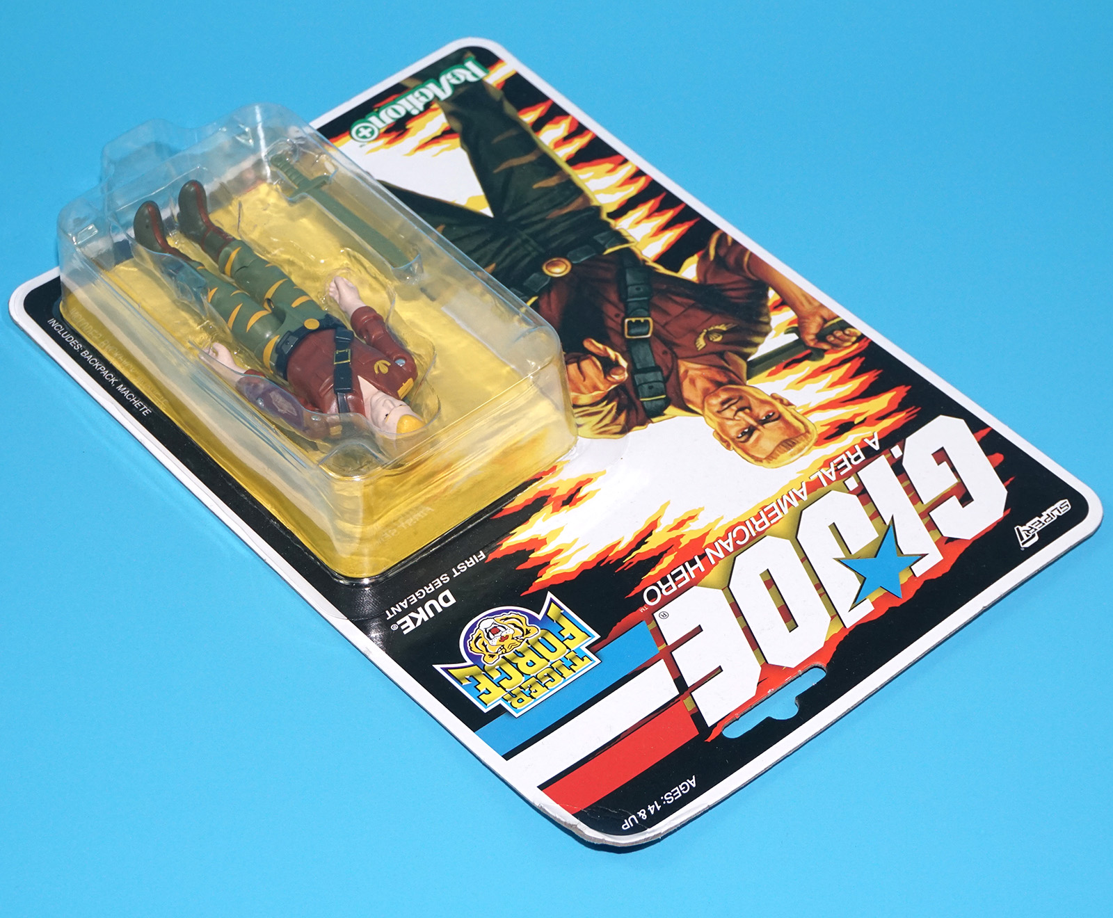 2025 GI JOE REACTION FIGURES TIGER FORCE DUKE MOC MOSC SUPER7 - Image 4