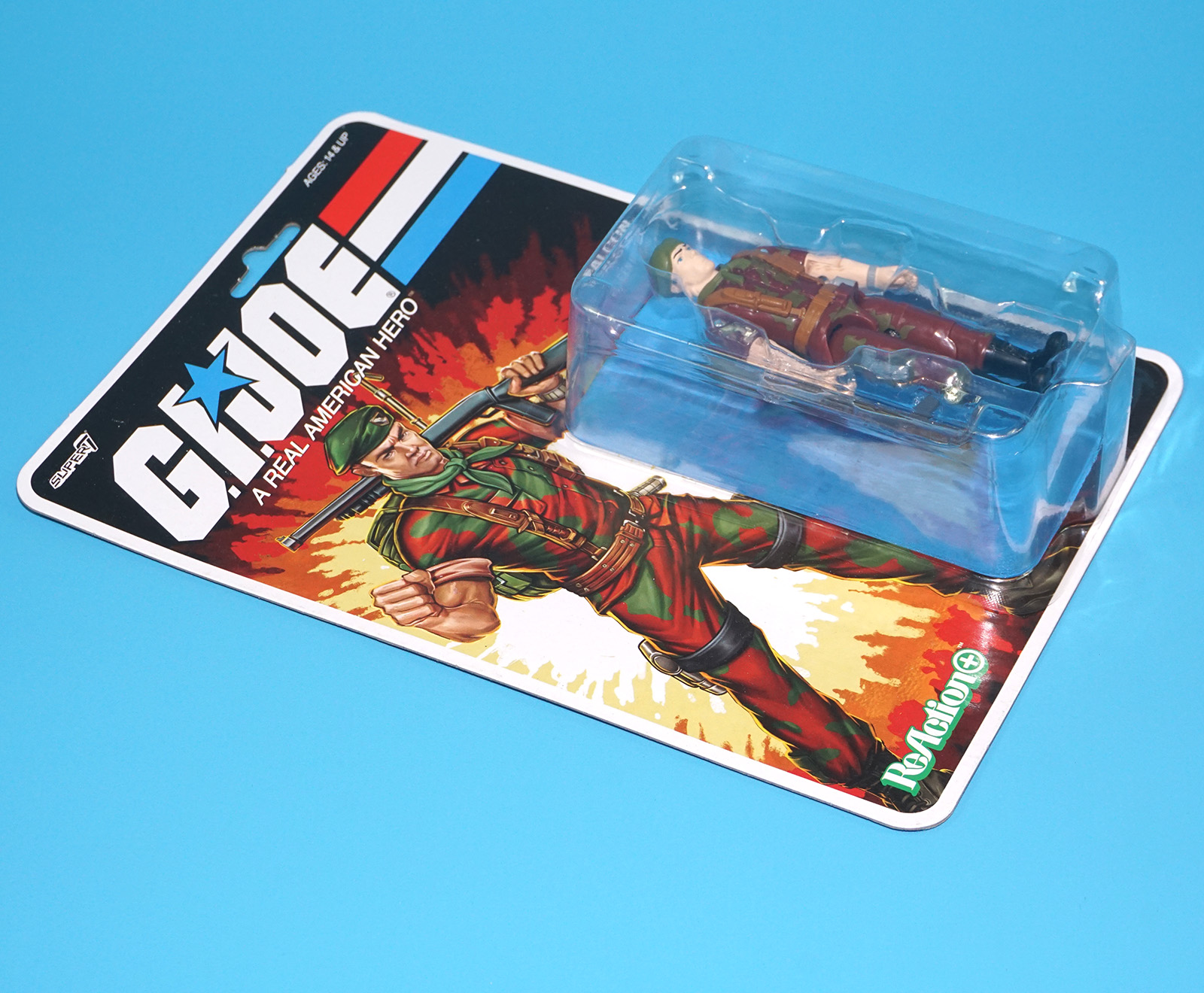 2025 GI JOE REACTION FIGURES FALCON MOC MOSC SUPER7 - Image 3