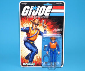 2025 GI JOE REACTION FIGURES WILD BILL MOC MOSC SUPER7